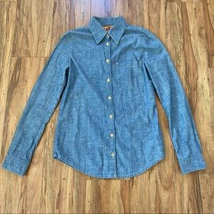 Tory Burch button down shirt top